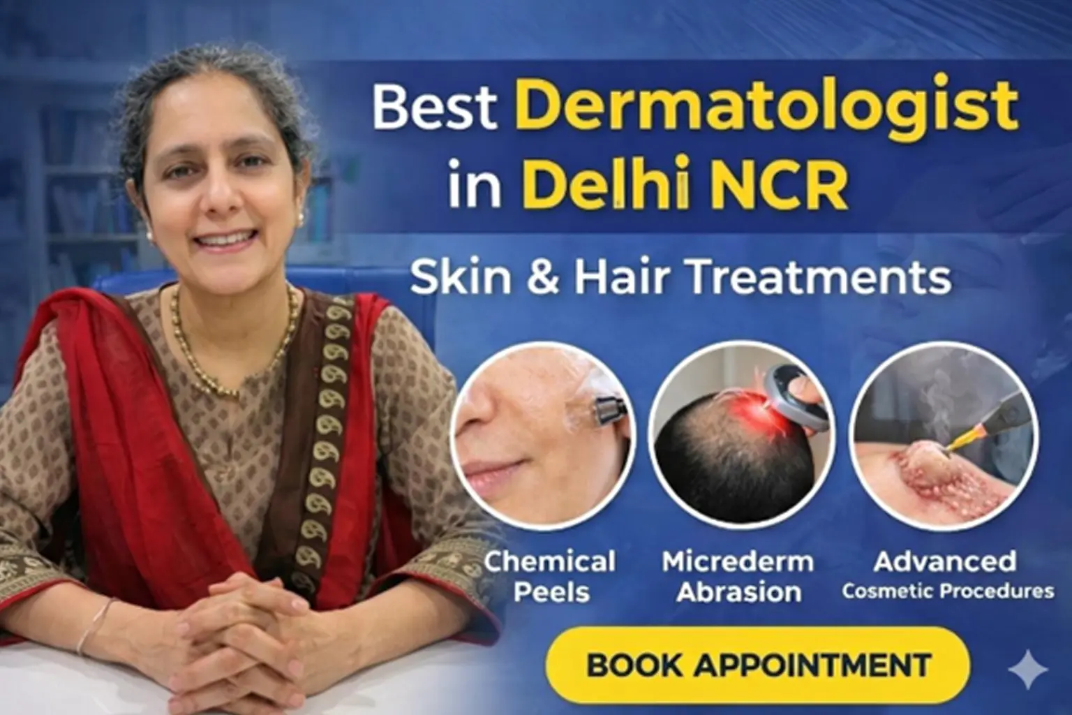 Best Dermatologist in Delhi NCR – Advanced Skin & Hair Treatments