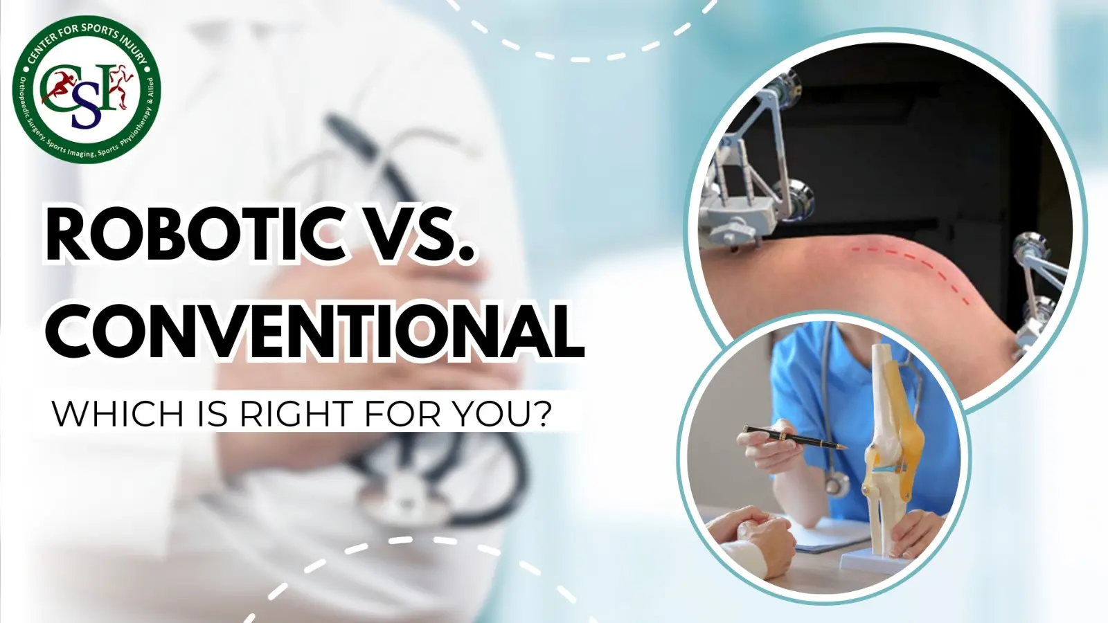 Robotic vs Conventional Knee Replacement