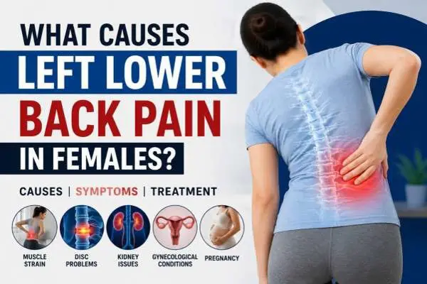 What Causes Left Lower Back Pain in Females? Causes, Symptoms, Treatment & Prevention?
