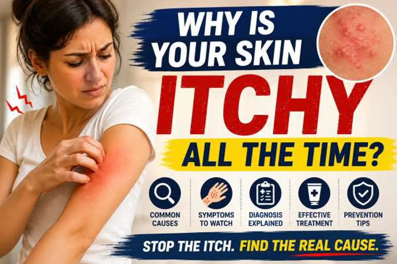 Why Is Your Skin Itchy All the Time? Causes, Treatment & When to See a Skin Specialist