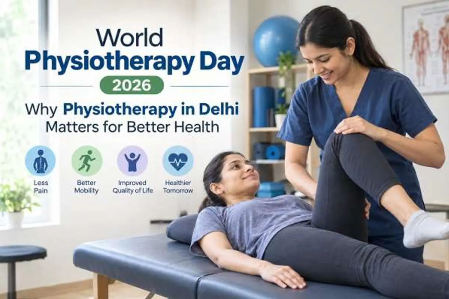 World Physiotherapy Day 2026: Why Physiotherapy in Delhi Matters for Better Health