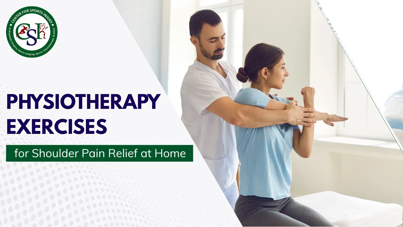 Physiotherapy Exercises for Shoulder Pain Relief at Home