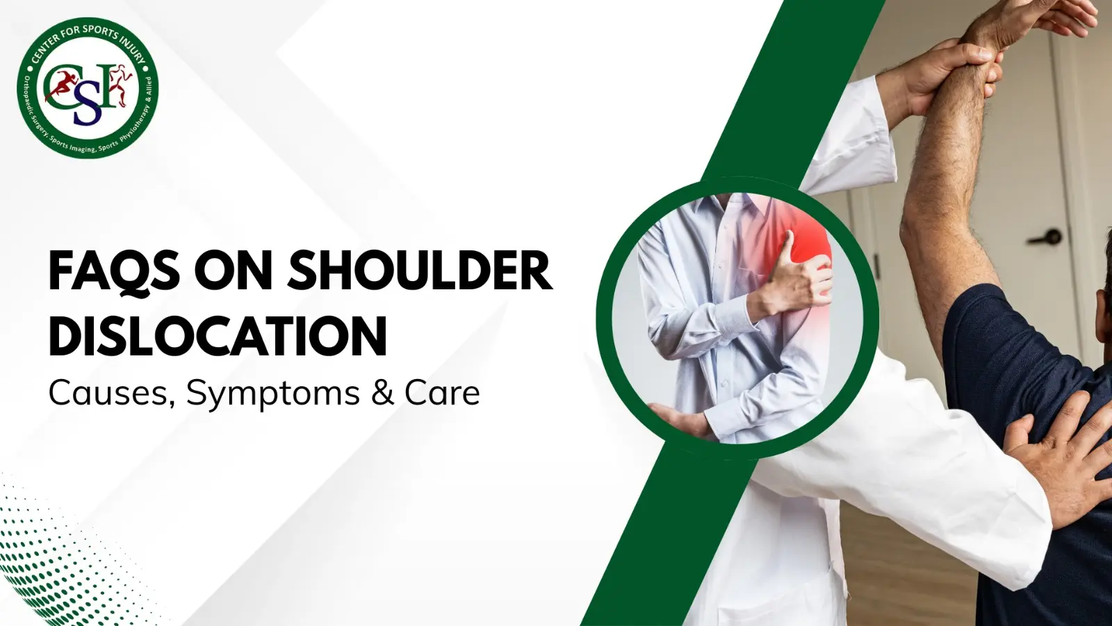 FAQs on Shoulder Dislocation: Causes, Symptoms & Care