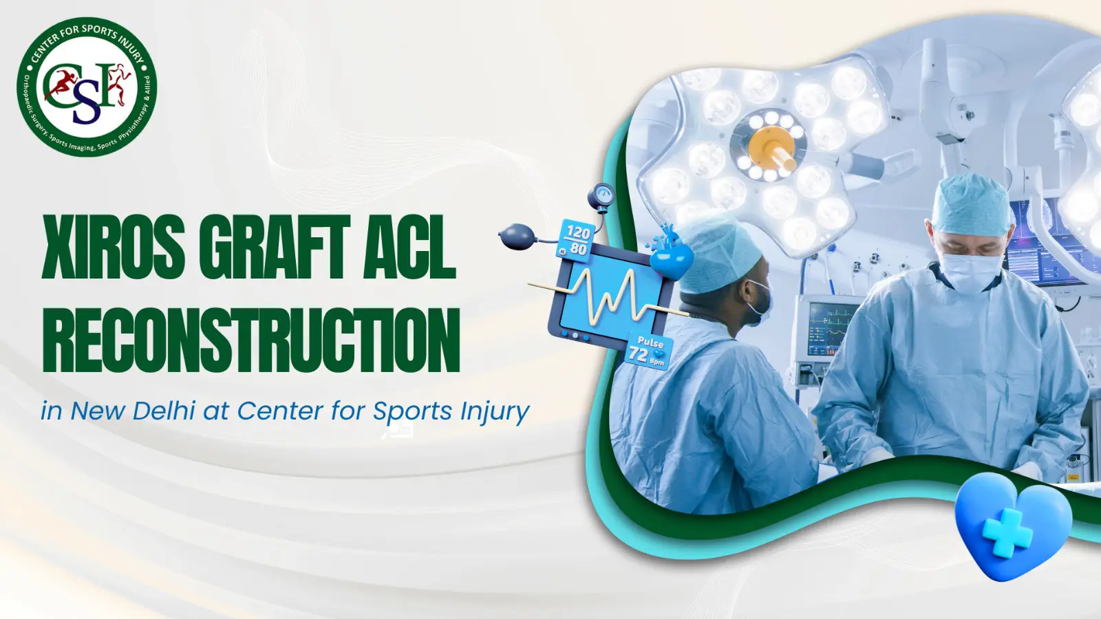 Xiros Graft ACL Reconstruction in New Delhi at Center for Sports Injury: A Game-Changer in Sports Injury Recovery
