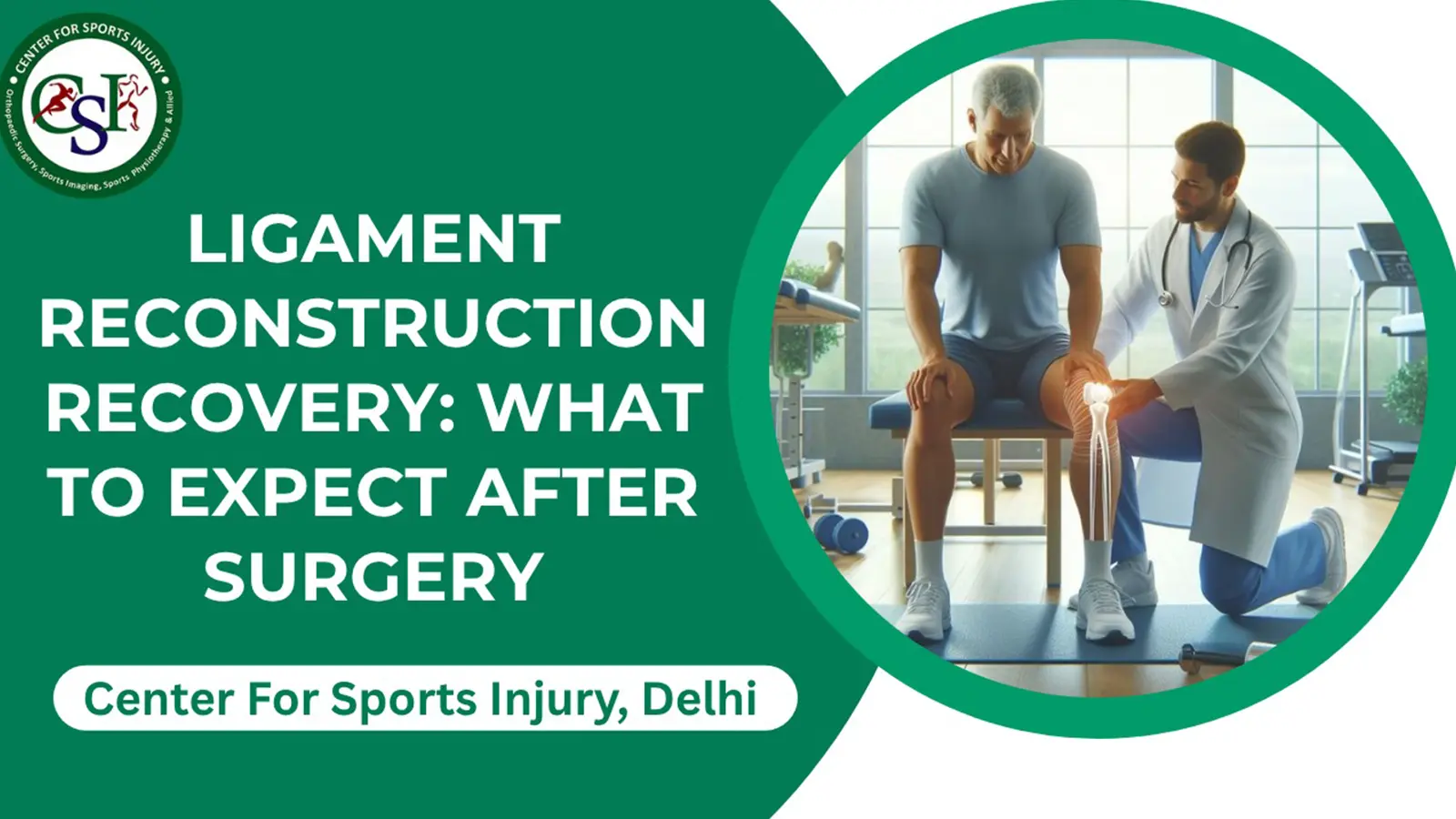 Ligament Reconstruction Recovery: What to Expect After Surgery