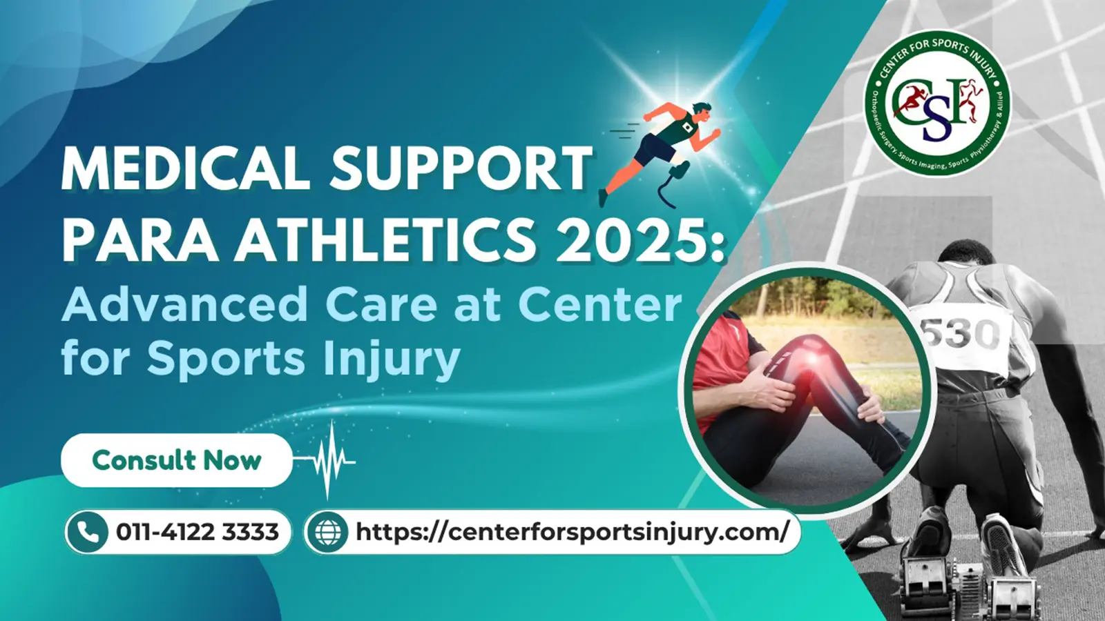 Medical Support Para Athletics 2025: Expertise at Center for Sports Injury