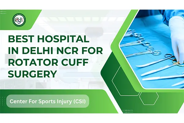 Best Hospital in Delhi NCR for Rotator Cuff Surgery