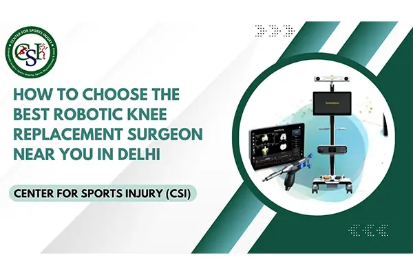 How to Choose the Best Robotic Knee Replacement Surgeon Near You in Delhi: A Complete 2026 Expert Guide