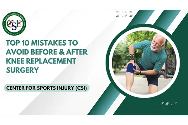 Top 10 Mistakes to Avoid Before & After Knee Replacement Surgery