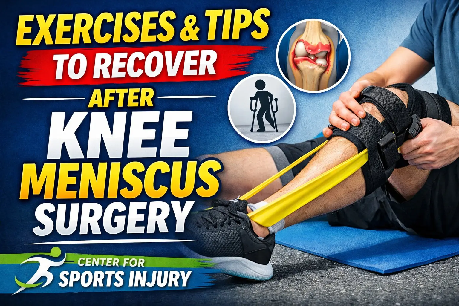 Exercises & Tips to Recover Faster After Knee Meniscus Surgery