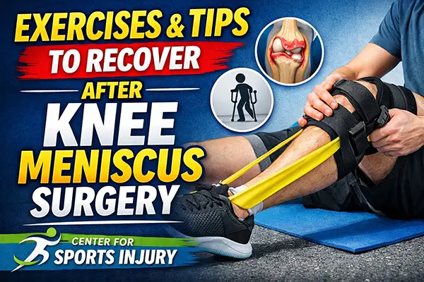 Exercises & Tips to Recover Faster After Knee Meniscus Surgery