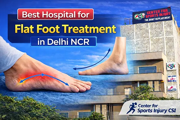 Best Hospital for Flat Foot Treatment in Delhi NCR