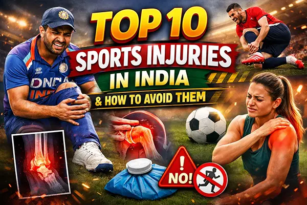 Top 10 Sports Injuries in India and How to Avoid Them