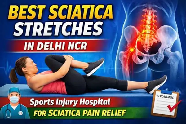 Best Stretches for Sciatica Pain Relief in Delhi NCR – Expert Guide by Sports Injury Specialists