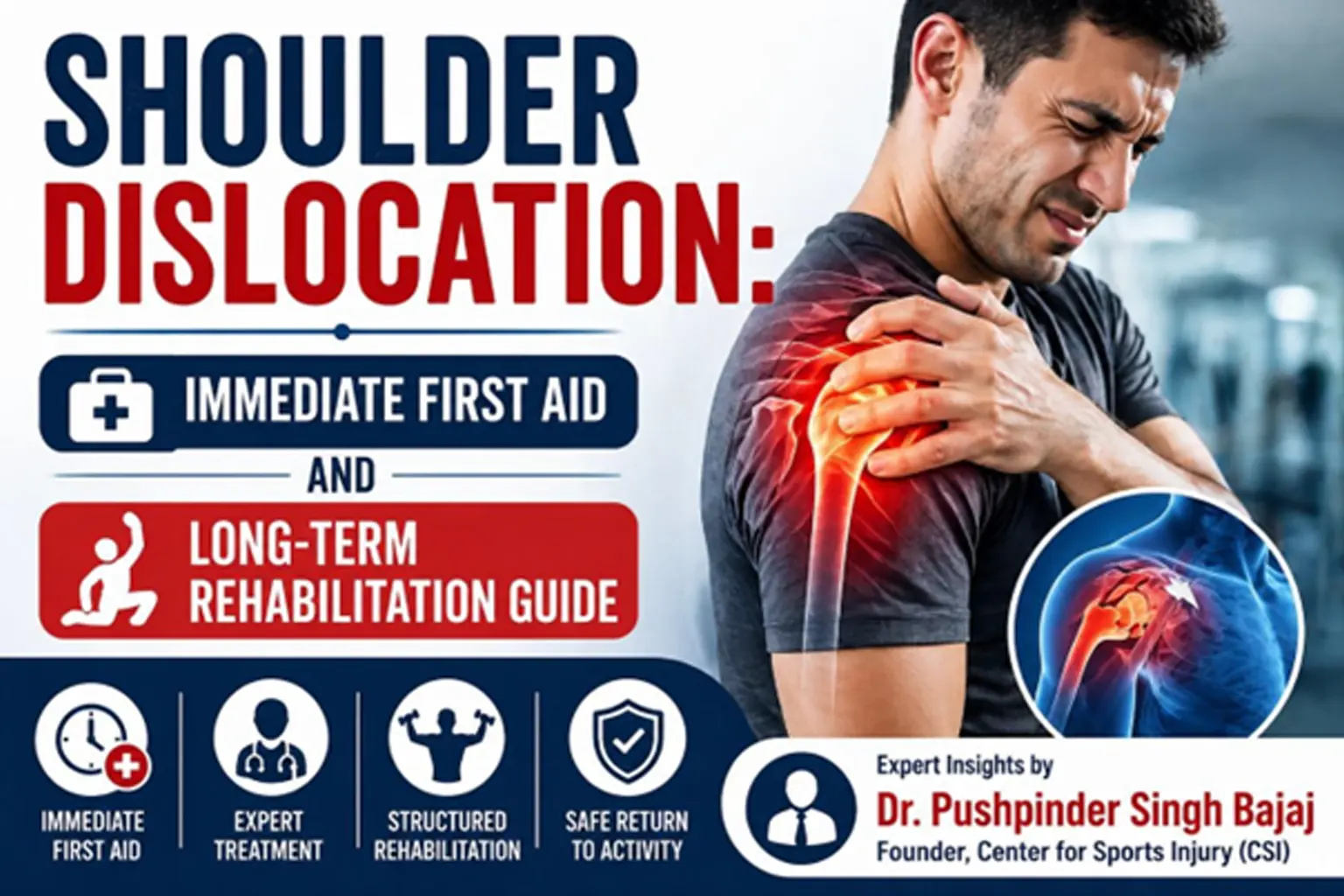 Shoulder Dislocation: Immediate First Aid and Long-Term Rehabilitation Guide