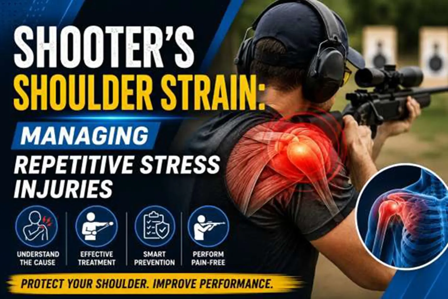 Shooter’s Shoulder Strain: Managing Repetitive Stress Injuries