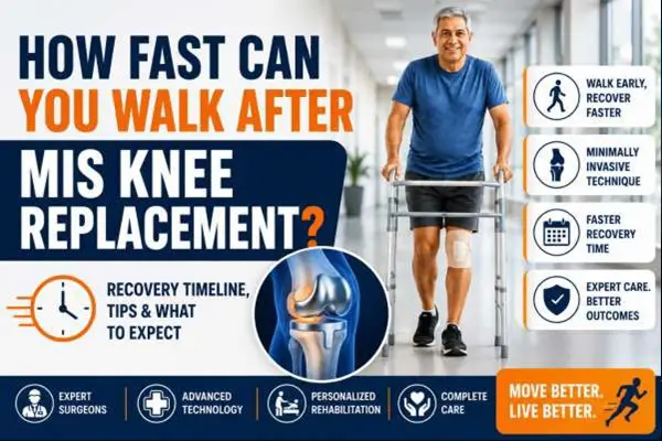 How Fast Can You Walk After MIS Knee Replacement? 