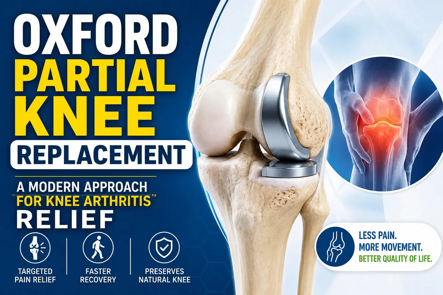 Oxford Partial Knee Replacement A Modern Approach for Knee Arthritis Relief