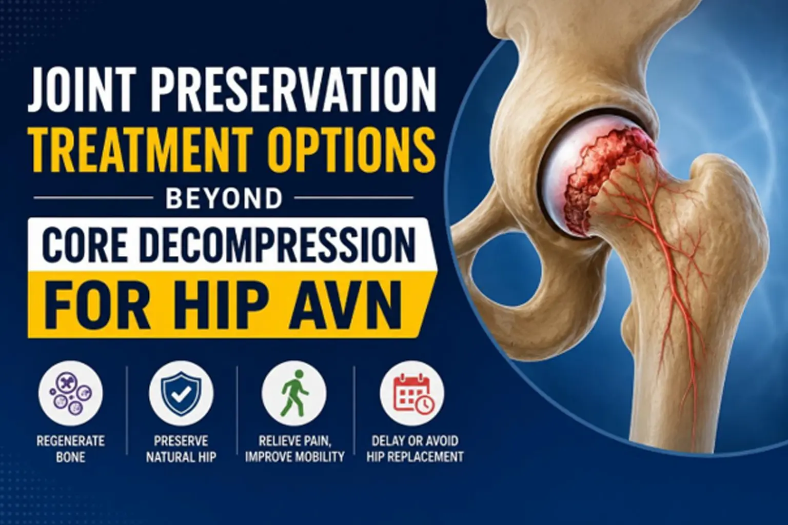 Joint Preservation Treatment Options Beyond Core Decompression for Hip AVN
